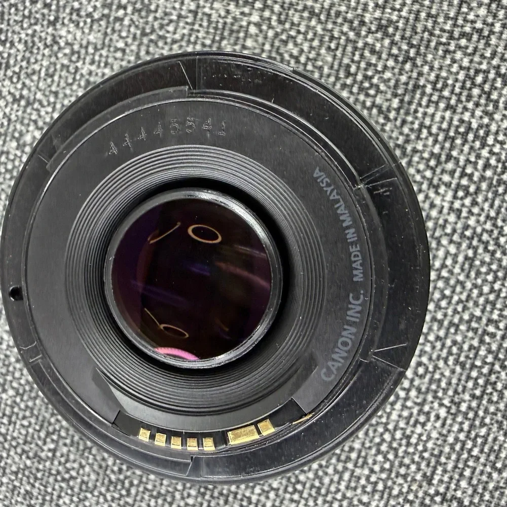 Canon EF 50mm f/1.8 II Lens Black Prime Standard Nifty Fifty DSLR